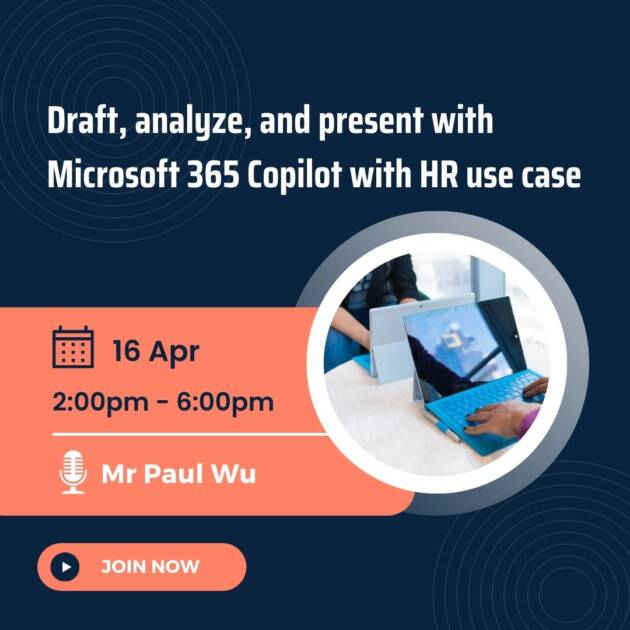 Draft, analyze, and present with Microsoft 365 Copilot with HR use case