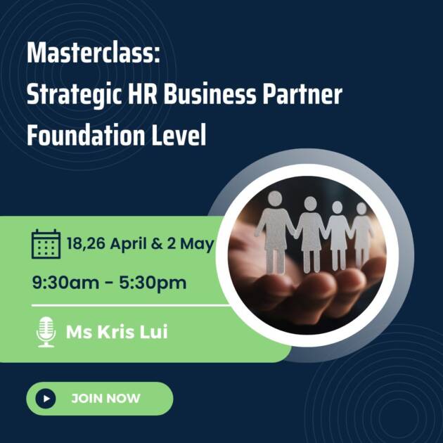 Masterclass: Strategic HR Business Partner Foundation Level