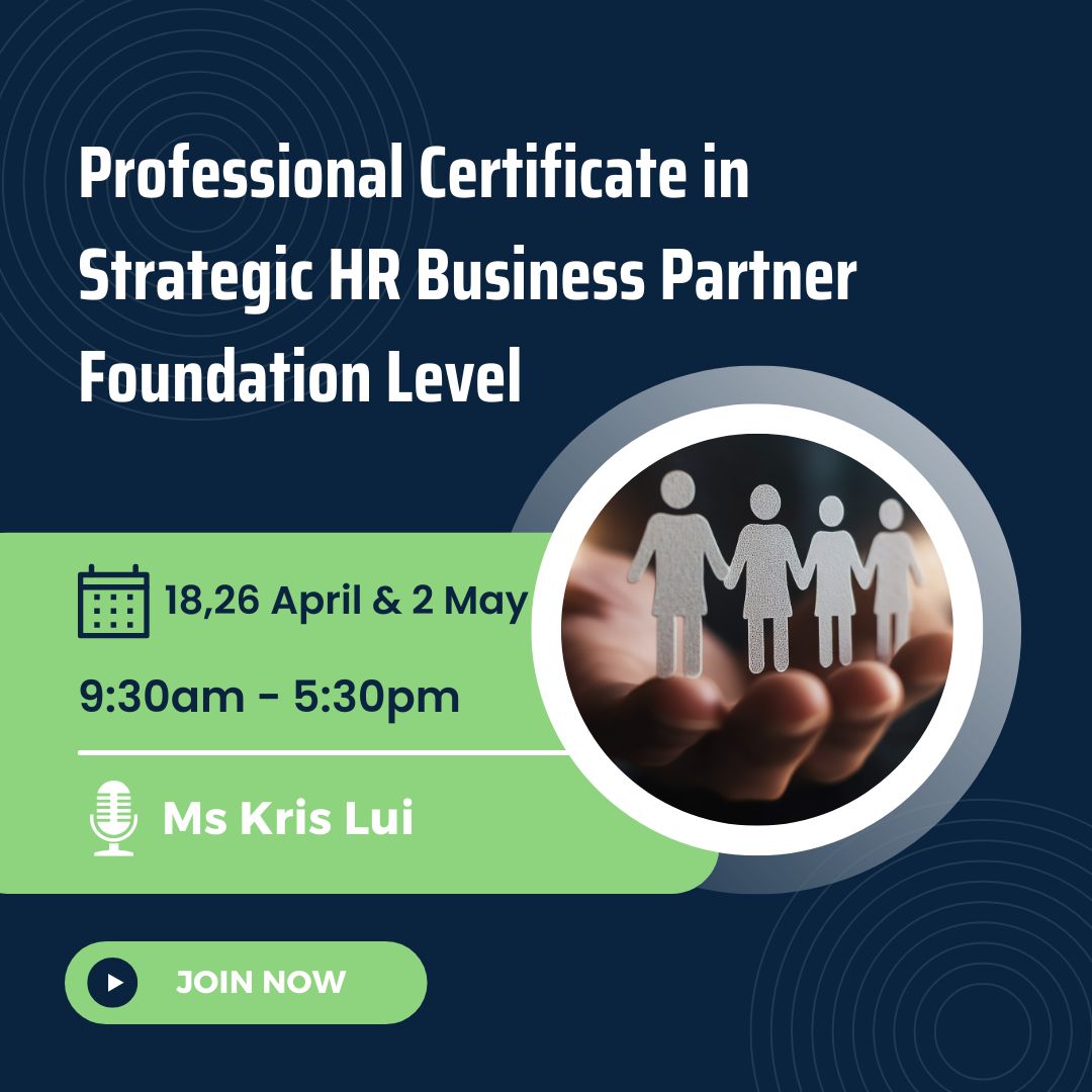 Professional Certificate in Strategic HR Business Partner Foundation Level