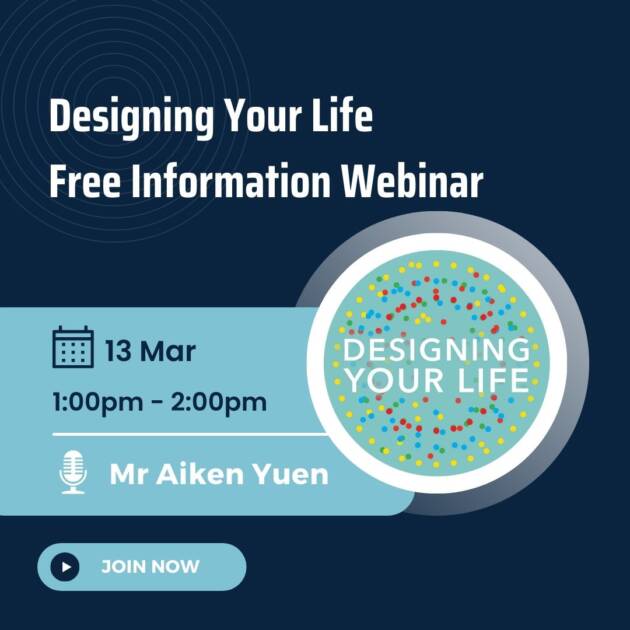 Designing Your Life Free Information Webinar