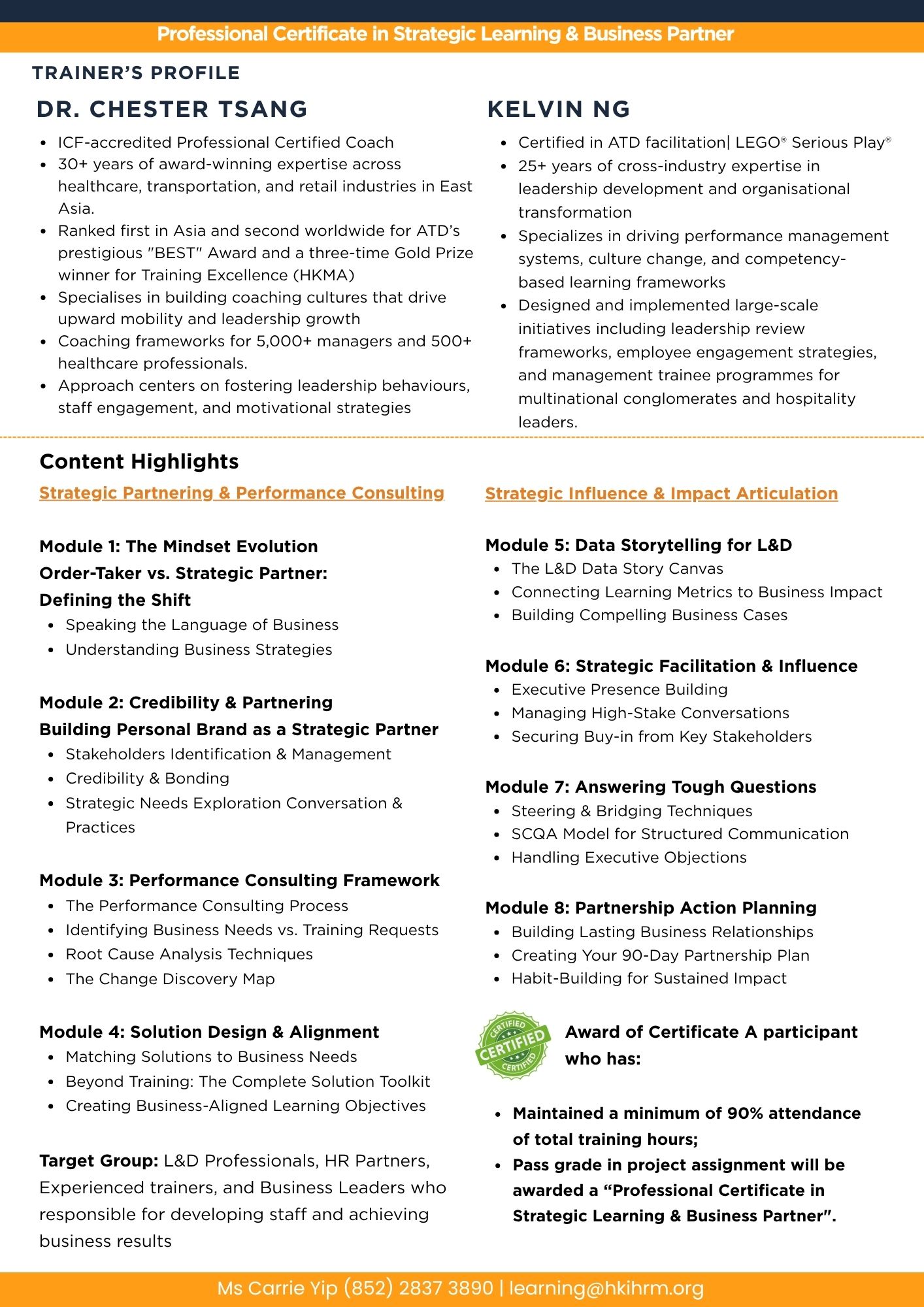 Professional Certificate in Strategic Learning and Development Business Partner - Image 3