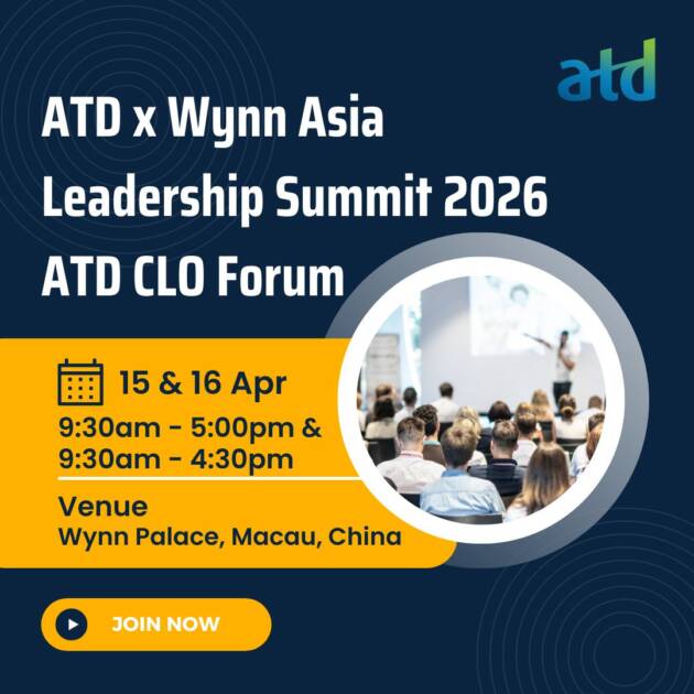 ATD x Wynn Asia Leadership Summit 2026 ATD CLO Forum
