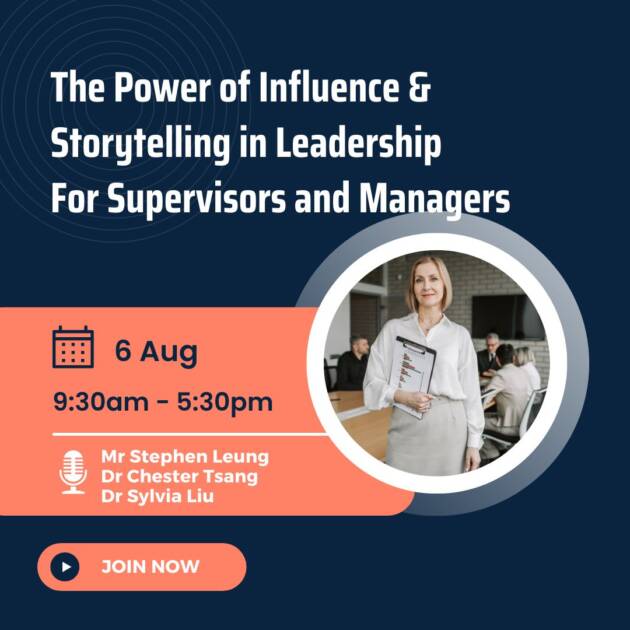 The Power of Influence & Storytelling in Leadership For Supervisors and Managers