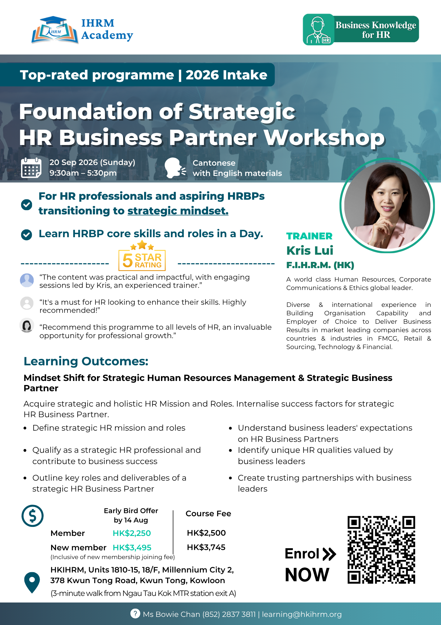 Foundation of Strategic HR Business Partner Workshop - Image 2