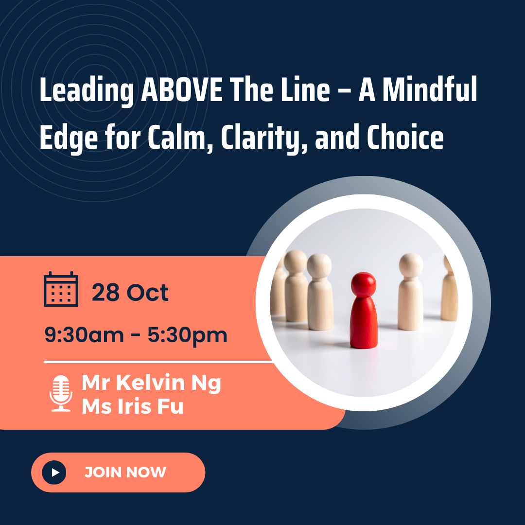 Leading ABOVE The Line – A Mindful Edge for Calm, Clarity, and Choice