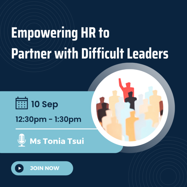 Free Webinar - Empowering HR to Partner with Difficult Leaders