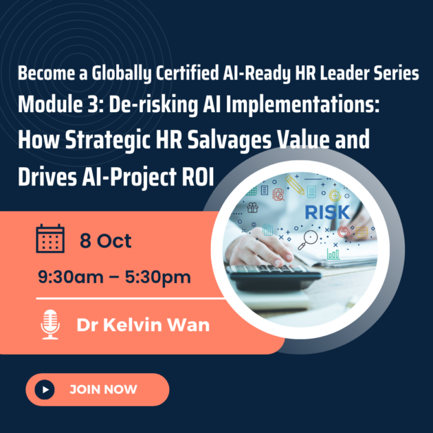 Module 3: De-risking AI Implementations: How Strategic HR Salvages Value and Drives AI-Project ROI