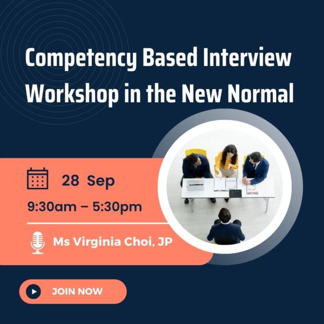 Competency Based Interview Workshop in the New Normal