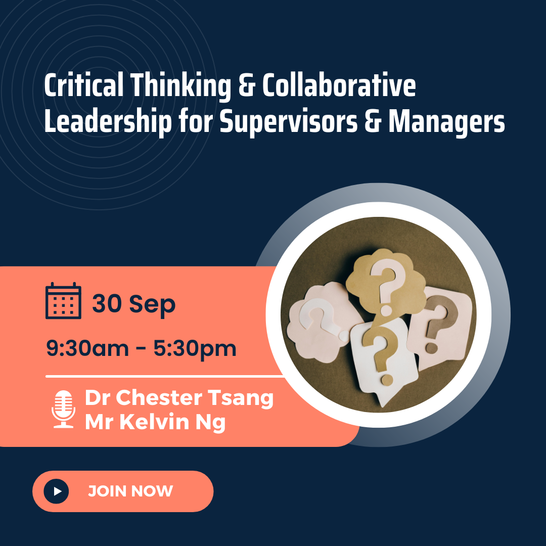 Critical Thinking & Collaborative Leadership for Supervisors & Managers