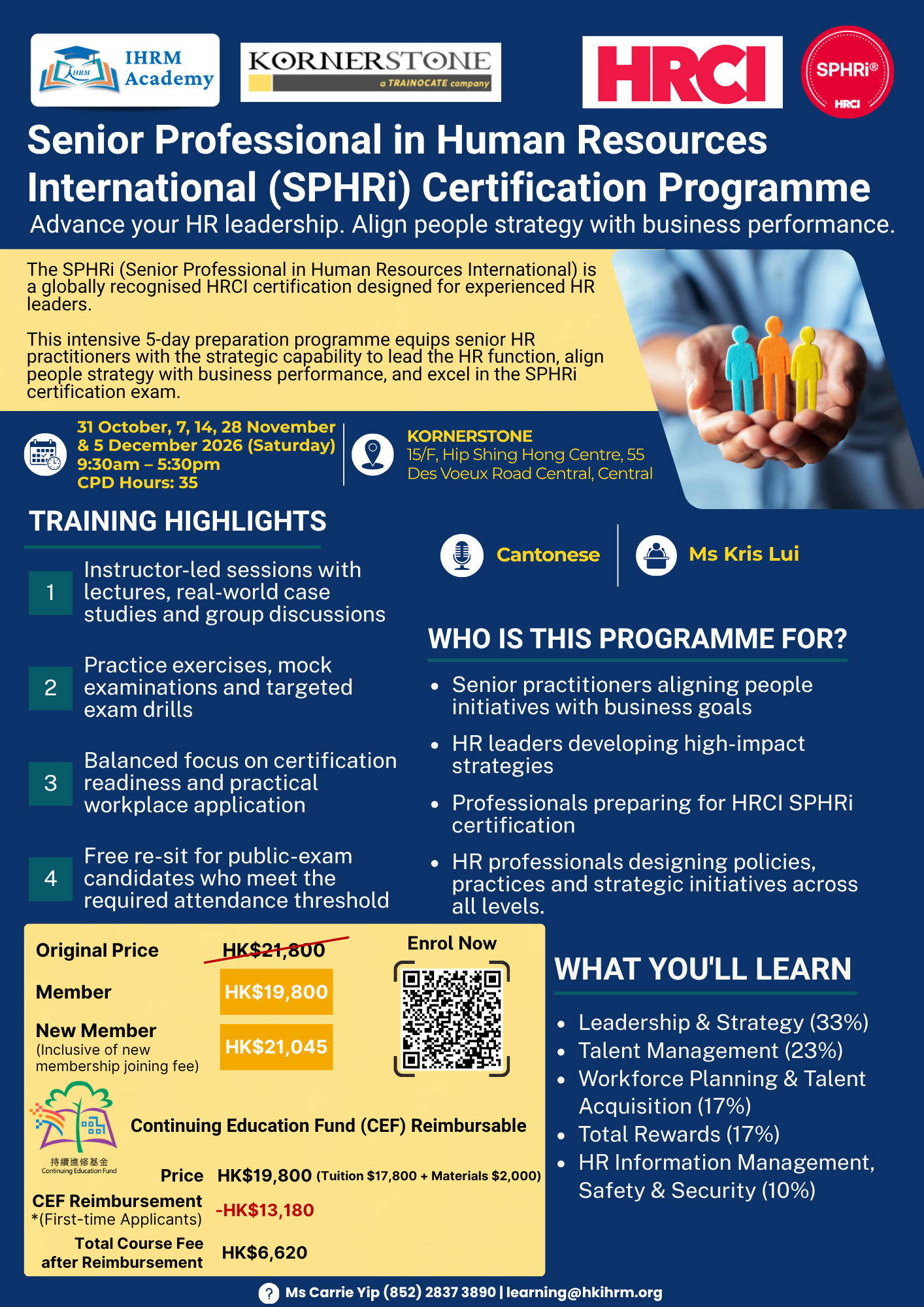 Senior Professional in Human Resources International (SPHRi) Certification Programme - Image 2