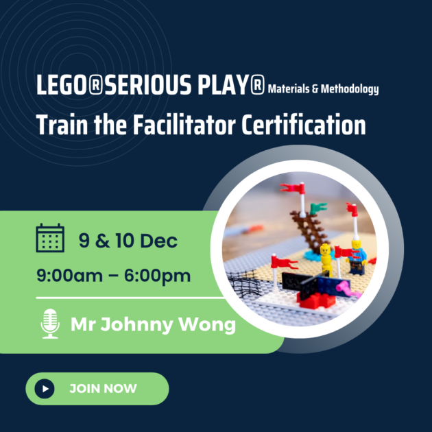 LEGO®SERIOUS PLAY® Train the Facilitator Certification