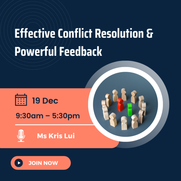 Effective Conflict Resolution & Powerful Feedback