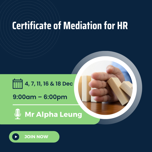 Certificate of Mediation for HR