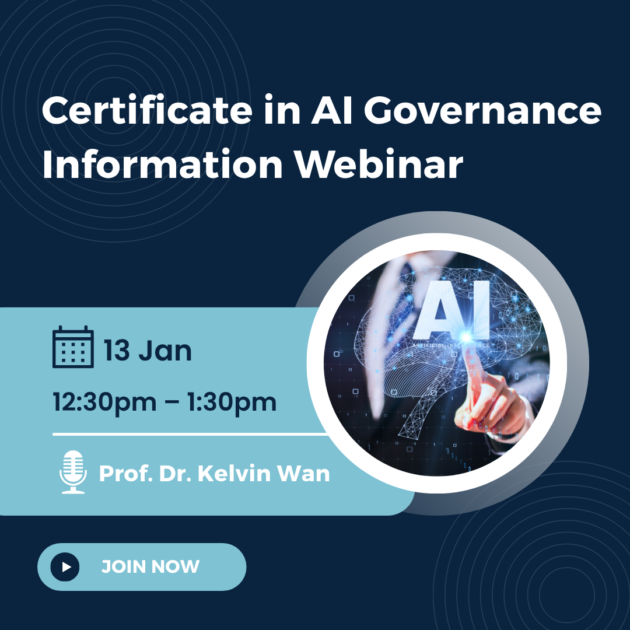 [Free] Certificate in AI Governance Information Webinar