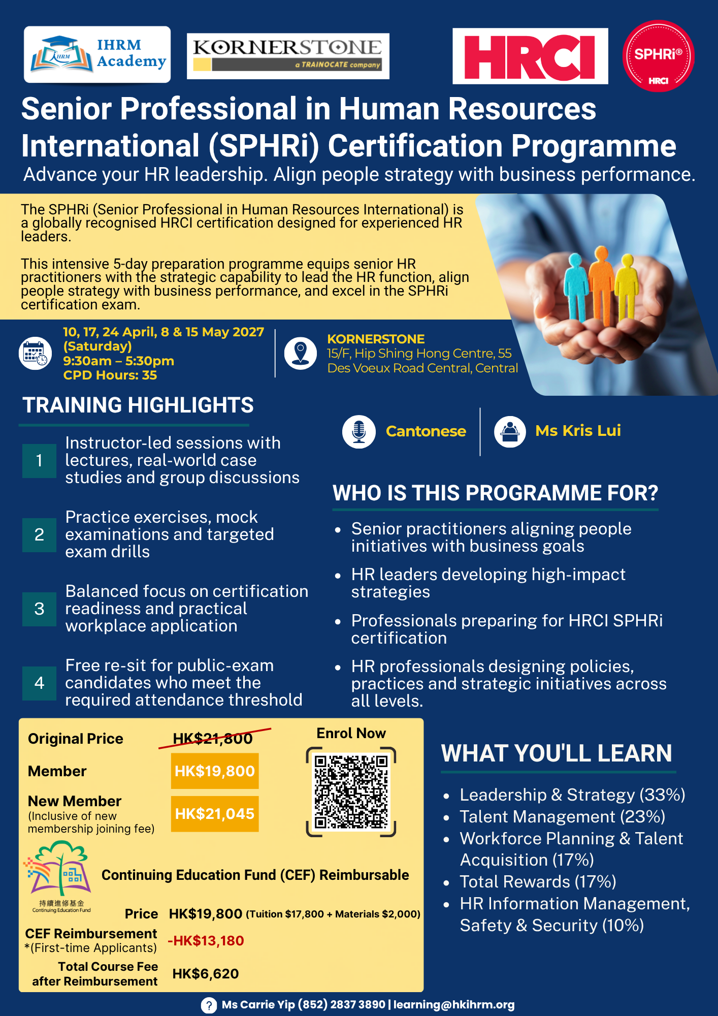 Senior Professional in Human Resources International (SPHRi) Certification Programme - Image 2